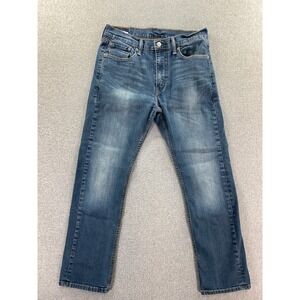 Levi's 513 Jeans 32x30 (Fits 30x27) Mens Slim Tapered Blue Denim Classic Modern